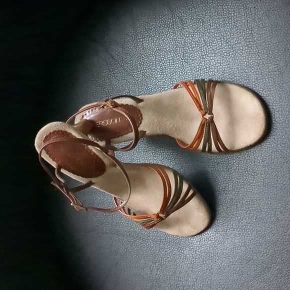 AEROSOLES. Sandals. Brown. Size 6.5 M - Picture 1 of 16